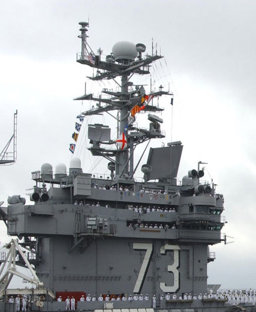USS George Washington CVN-73 by Mike Dillard